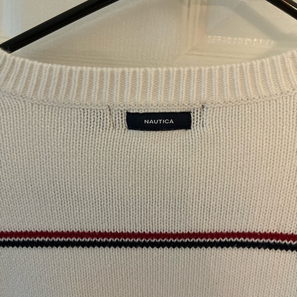 Nautica Men’s (bundle of 2) Striped Sweaters Both Sz Large - Picture 8 of 9